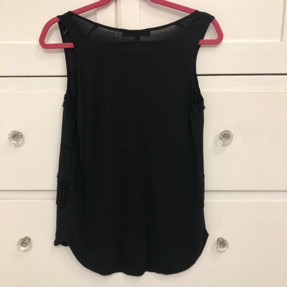 Ann Taylor LOFT Black Tank Top Size XS - Picture 2 of 3